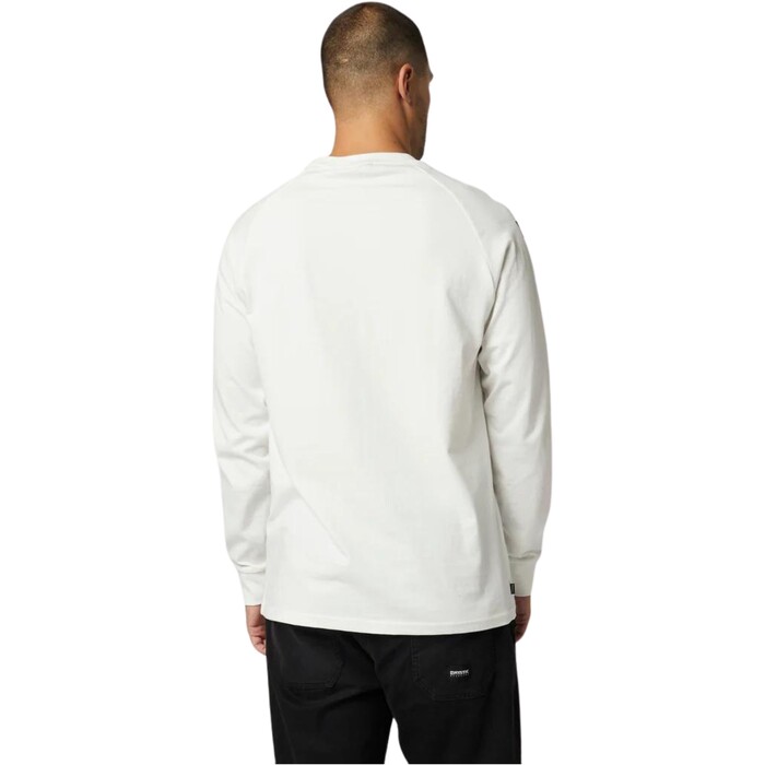 2024 Mystic Mens Bolt Long Sleeve Tee 35105.230151 - Off White